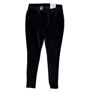 New JCP Corduroy Legging S Small Stretch Pull-On Ankle Length